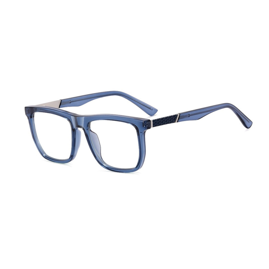 Montura Traslucent Night Blue – Estilo Clásico Moderno