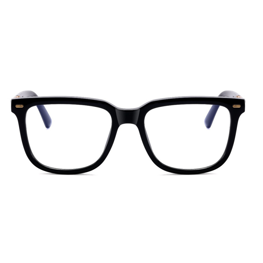 Monturas Cat Eye Negro Brillante