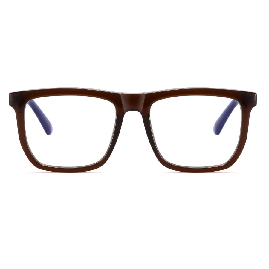 Gafas Cat Eye Marrón Claro Translúcida